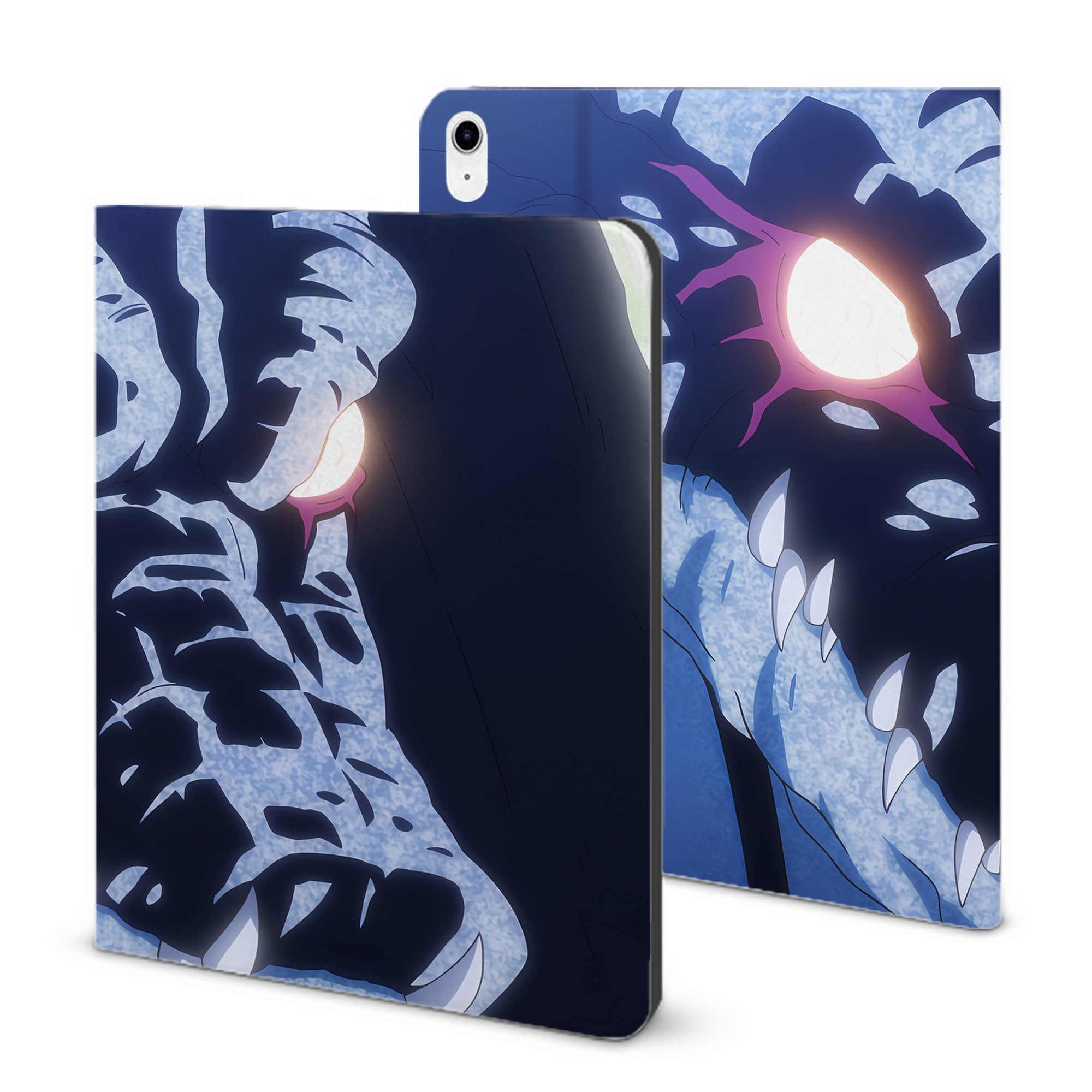 （画像用） 転スラ Regarding Reincarnated to Slime IPad ケース ブック型 PUレザー TPU 耐衝撃 軽量 薄型 ペン収納なし 全面保護 IPad 各モデル対応